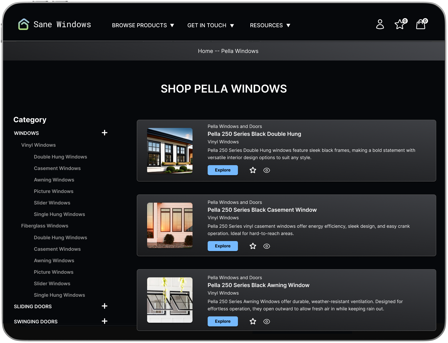 Residential Window Installation with Double-Hung Style