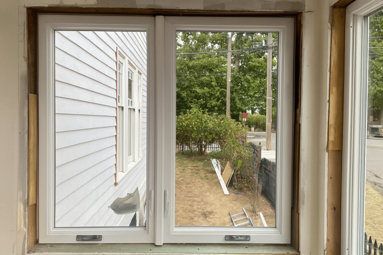 gaps around window frames